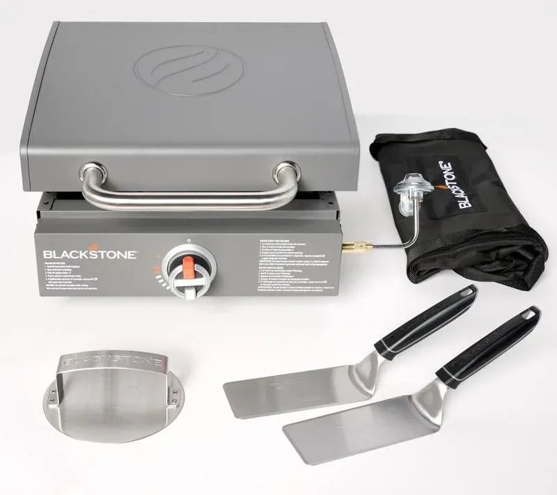 17" Professional Flat Top Grill - 60,000 BTU Commercial-Grade Power • Cast Iron Cooking Surface