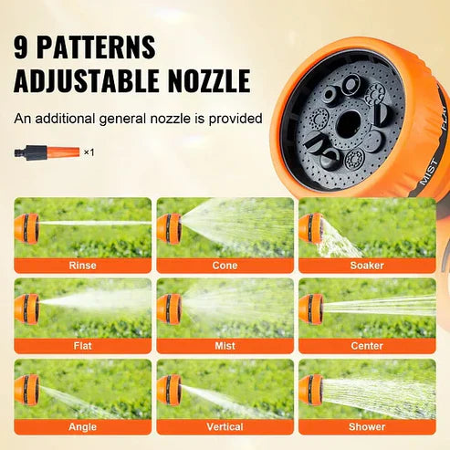 Never Untangle Again! Auto-Rewind Wall-Mounted Hose Reel – Saves Space & Time